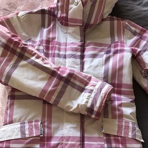 Roxy 5k Silver Snowboarding Jacket